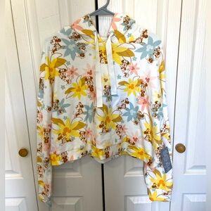 Womens Disney Cropped Hoodie. Size Medium.